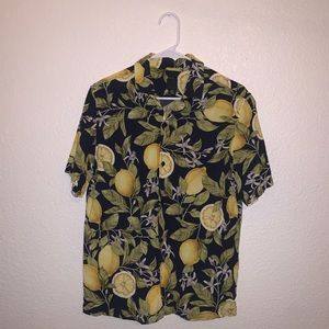H&M lemon resort shirt - Size M